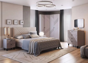Спальня Кашемир №3, кашемир/сантьяго в Тобольске - tobolsk.mebel-tymen.ru | фото