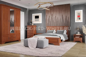 Спальня Kentaki каштан в Тобольске - tobolsk.mebel-tymen.ru | фото