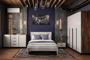 Спальня модульная Брента Жемчуг в Тобольске - tobolsk.mebel-tymen.ru | фото