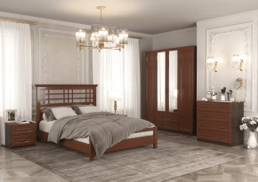 Спальня модульная Кантри Орех в Тобольске - tobolsk.mebel-tymen.ru | фото