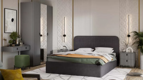 Спальня «Тиффани» Серый графит, Графит матовый в Тобольске - tobolsk.mebel-tymen.ru | фото