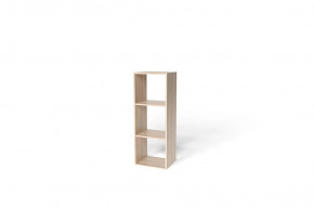 Стеллаж 3 секции 1060х356х294, цвет дуб сонома в Тобольске - tobolsk.mebel-tymen.ru | фото