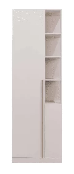 Стеллаж Николь 21.2 Кашемир в Тобольске - tobolsk.mebel-tymen.ru | фото