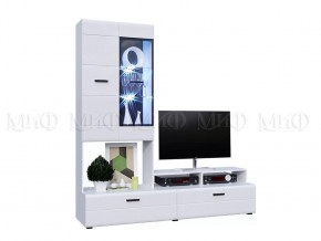 Стенка центр Нэнси New МДФ в Тобольске - tobolsk.mebel-tymen.ru | фото