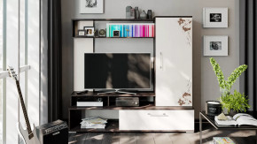 Стенка «Сиена» Венге Цаво/Дуб Молочный в Тобольске - tobolsk.mebel-tymen.ru | фото