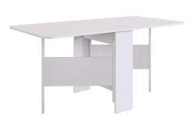 Стол-книжка раскладной Мечта 2 (белое дерево/белое дерево) в Тобольске - tobolsk.mebel-tymen.ru | фото