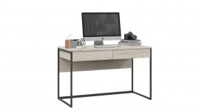 Стол компьютерный «Лофт» тип 2 Черный/Дуб крафт белый в Тобольске - tobolsk.mebel-tymen.ru | фото