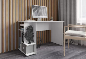 Стол компьютерный СКМ-6 (ш1200*г600*в750мм), ЛДСП Белый в Тобольске - tobolsk.mebel-tymen.ru | фото