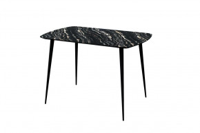 Стол обеденный Прайм Лайт, Луанда/черный в Тобольске - tobolsk.mebel-tymen.ru | фото