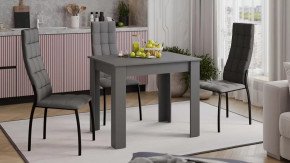 Стол обеденный «Промо» тип 1 Серый графит в Тобольске - tobolsk.mebel-tymen.ru | фото