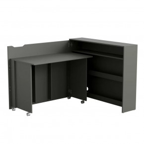 Стол письменный Графит Luis НК-мебель в Тобольске - tobolsk.mebel-tymen.ru | фото