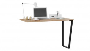 Стол письменный «Порто» Графит, Яблоня Беллуно в Тобольске - tobolsk.mebel-tymen.ru | фото