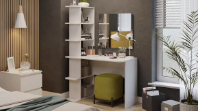 Стол с зеркалом Тип 4 Белый Ясень в Тобольске - tobolsk.mebel-tymen.ru | фото