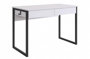 Стол Юниор белое дерево/черный муар в Тобольске - tobolsk.mebel-tymen.ru | фото