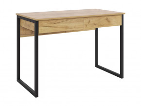 Стол Юниор дуб крафт золотой/черный муар в Тобольске - tobolsk.mebel-tymen.ru | фото