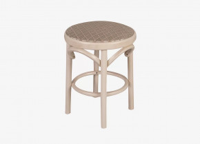 Табурет Мягкий Бежевый/Беленый дуб в Тобольске - tobolsk.mebel-tymen.ru | фото