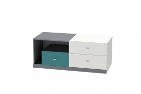 Тумба Клео Т-1, 1200 мм, графит, миндаль, океан Диал в Тобольске - tobolsk.mebel-tymen.ru | фото