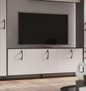 Тумба Квадро М-6, серый графит/софт вайт в Тобольске - tobolsk.mebel-tymen.ru | фото