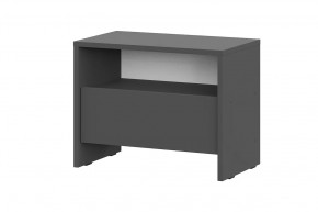 Тумба прикроватная Камелия 1 Серия 2, графит в Тобольске - tobolsk.mebel-tymen.ru | фото
