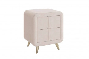 Тумба прикроватная Софи 2 крем (велюр) в Тобольске - tobolsk.mebel-tymen.ru | фото