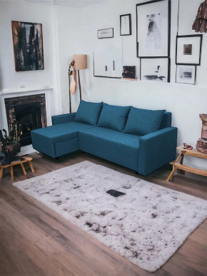 Угловой диван Шерри Савана Деним в Тобольске - tobolsk.mebel-tymen.ru | фото