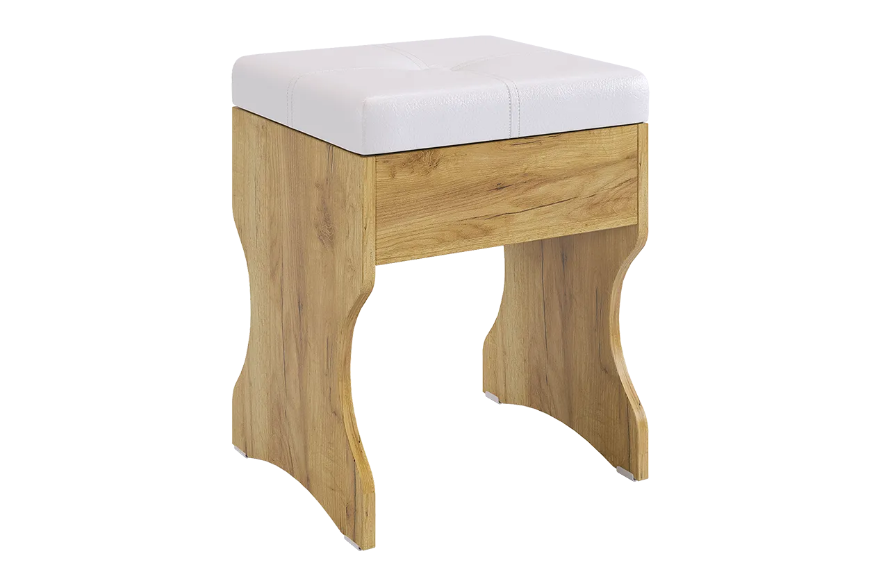 Пуф Виктория-1 дуб крафт золотой в Тобольске - tobolsk.mebel-tymen.ru | фото