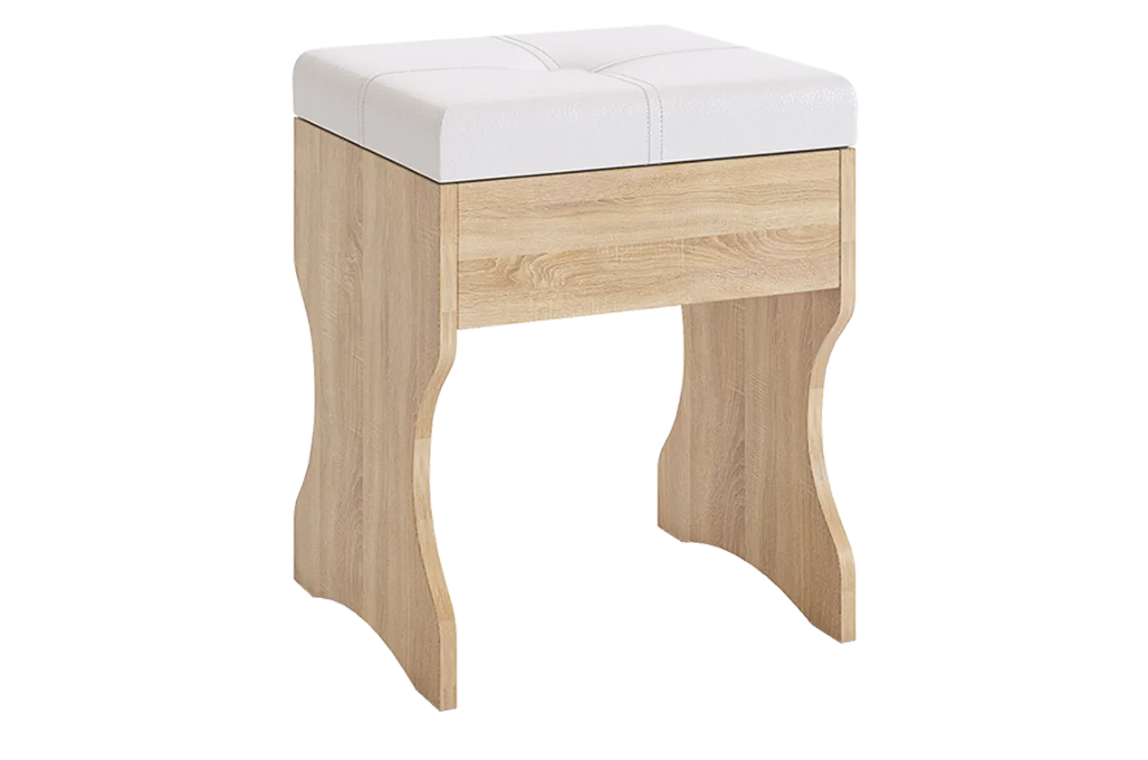 Пуф Виктория-1 дуб сонома в Тобольске - tobolsk.mebel-tymen.ru | фото